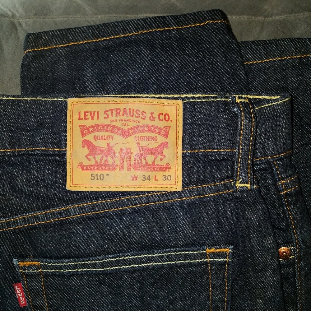510 Levis 34 × 30